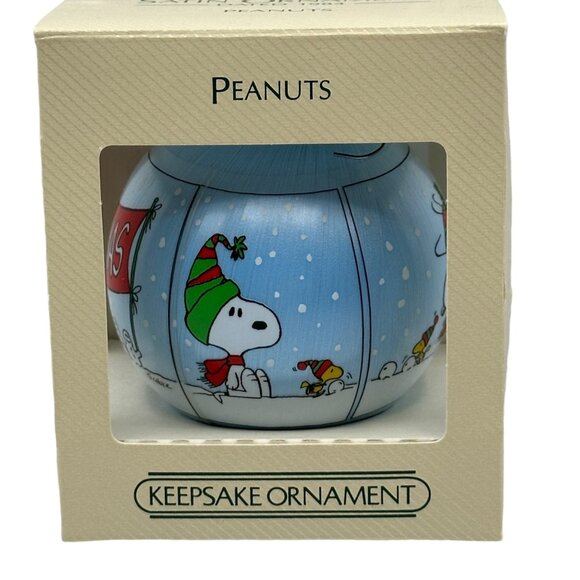 Hallmark Keepsake Ornament  Peanuts Snoopy Merry Christmas 1984 Collectible - Picture 5 of 10